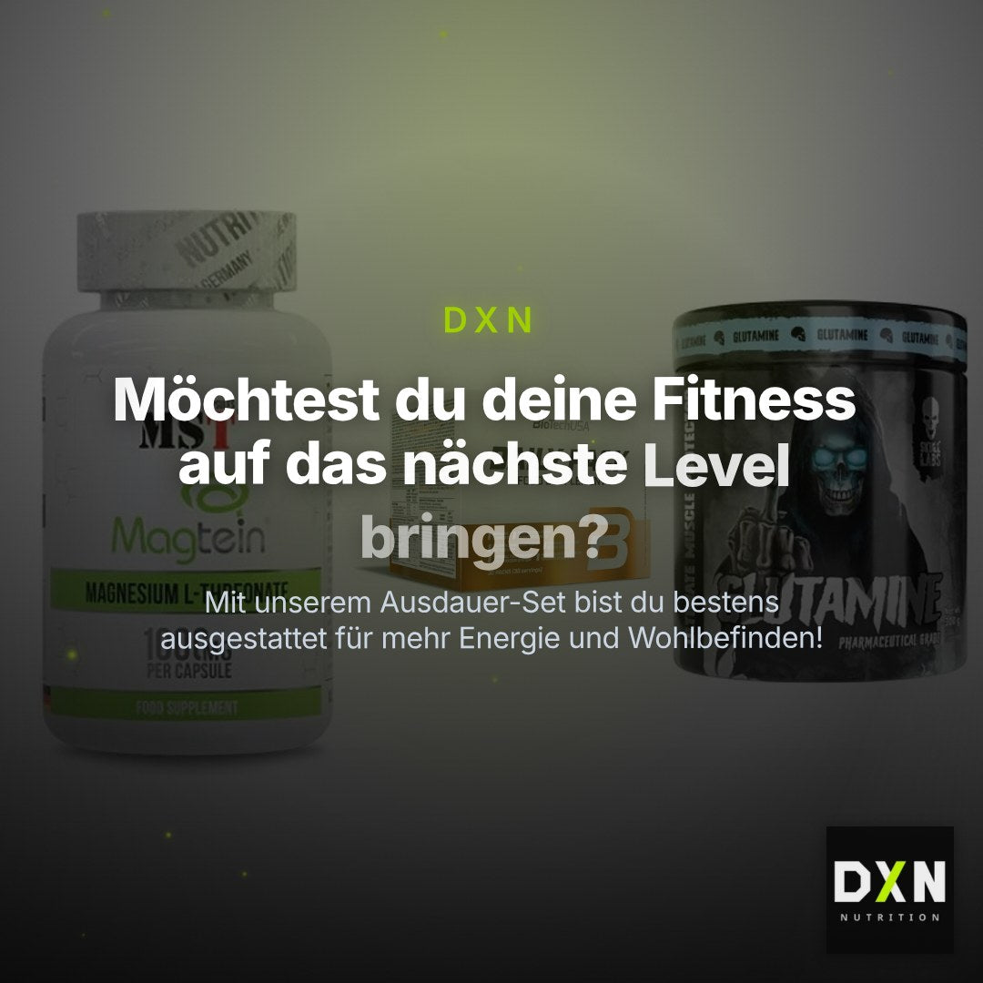 Ausdauer-Set: MST Magnesium + BioTech Daily + Skull Labs – Clean Showcase Plus