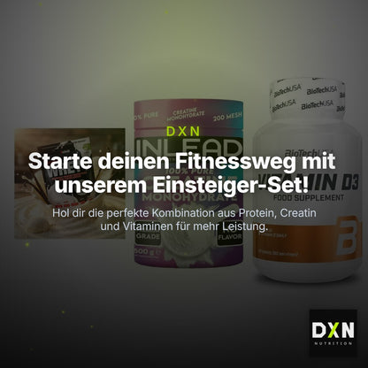 Einsteiger-Set: Sinob Honest + INLEAD Creatine + BioTech Vitamin – Clean Showcase Plus