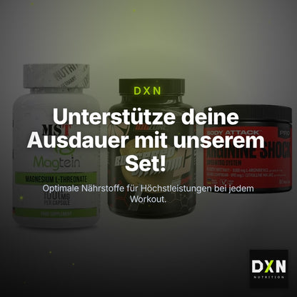 Ausdauer-Set: MST Magnesium + Big Zone Buffere + Body Attack – Clean Showcase Plus