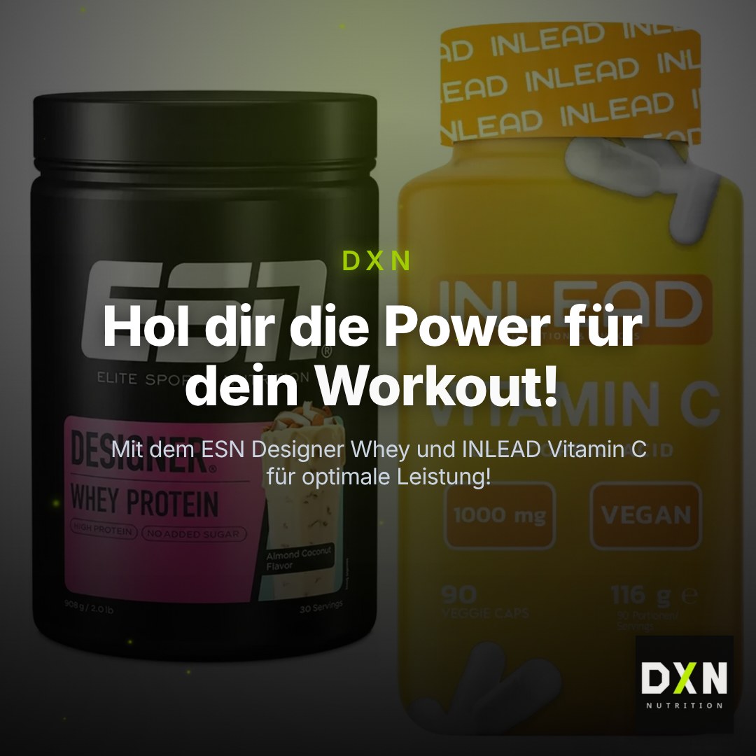 Basis-Set: ESN Designer Whey + INLEAD Vitamin C – Clean Showcase Plus
