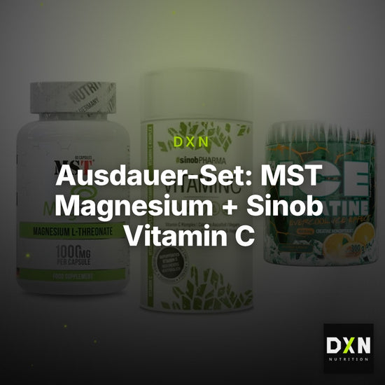 Ausdauer-Set: MST Magnesium + Sinob Vitamin C + FA Nutrition ICE – Clean Showcase Plus