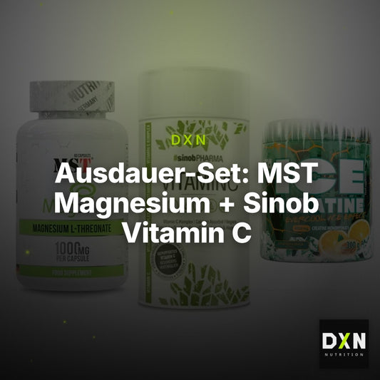 Ausdauer-Set: MST Magnesium + Sinob Vitamin C + FA Nutrition ICE – Clean Showcase Plus
