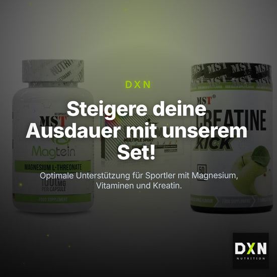 Ausdauer-Set: MST Magnesium + Olimp Vita-Min + MST Creatine – Clean Showcase Plus