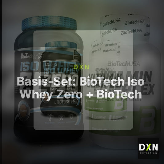 Basis-Set: BioTech Iso Whey Zero + BioTech Vitamin Complex – Clean Showcase Plus