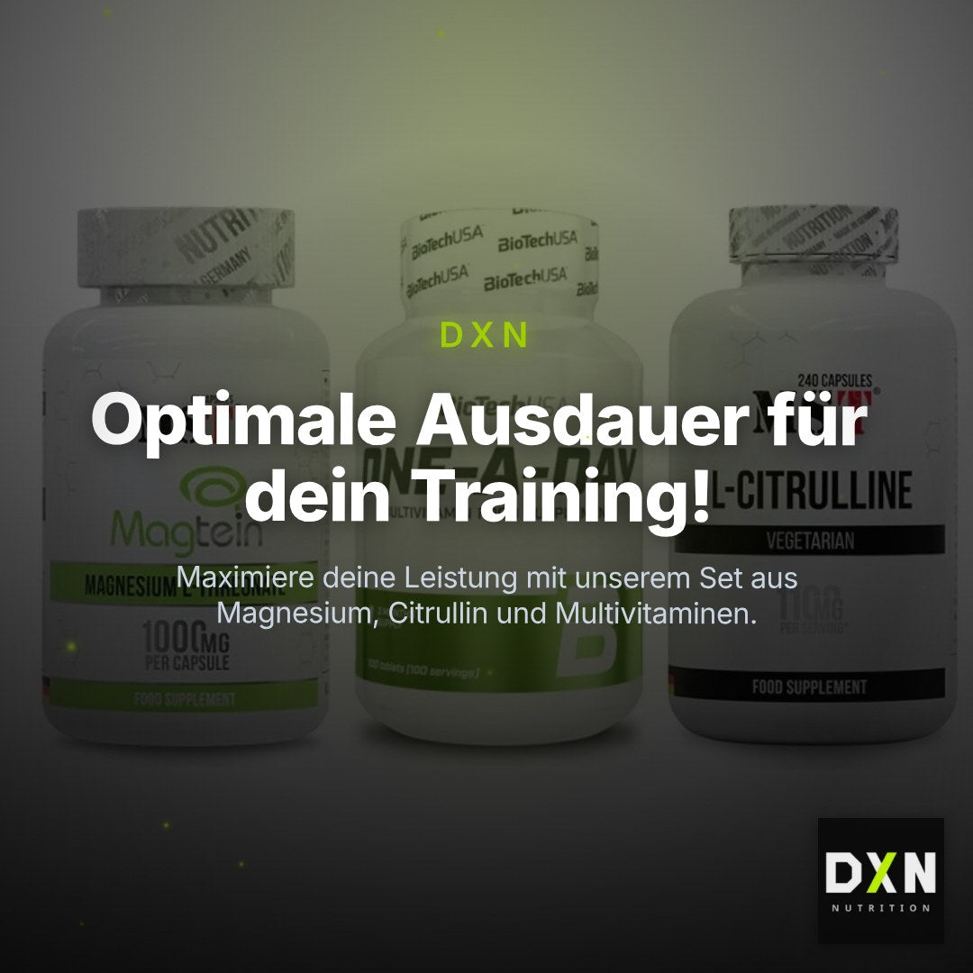 Ausdauer-Set: MST Magnesium + BioTech One A + MST Citrulline – Clean Showcase Plus
