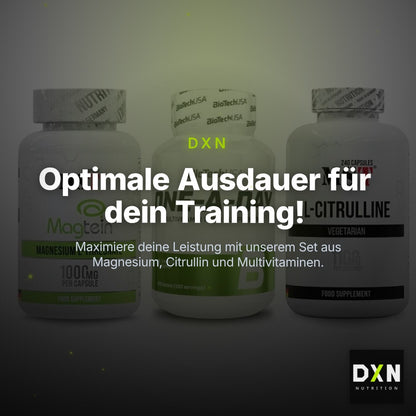 Ausdauer-Set: MST Magnesium + BioTech One A + MST Citrulline – Clean Showcase Plus