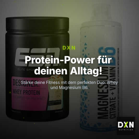 Basis-Set: ESN Designer Whey + MST Magnesium B6 – Clean Showcase Plus