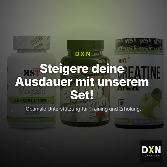Ausdauer-Set: MST Magnesium + Big Zone Zink + MST Creatine – Clean Showcase Plus