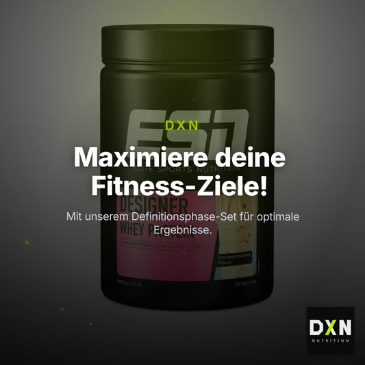 Definitionsphase-Set: ESN Designer + MST L-Carnitin + Nutrend Fat – Clean Showcase Plus