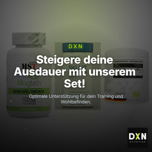 Ausdauer-Set: MST Magnesium + Applied Nutritio + MST Arginine HCL – Clean Showcase Plus
