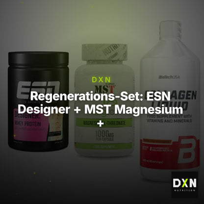 Regenerations-Set: ESN Designer + MST Magnesium + BioTech Collage – Clean Showcase Plus