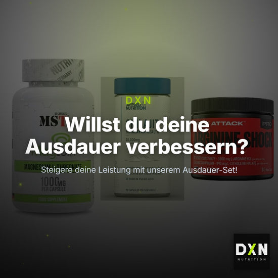 Ausdauer-Set: MST Magnesium + Applied Nutritio + Body Attack – Clean Showcase Plus