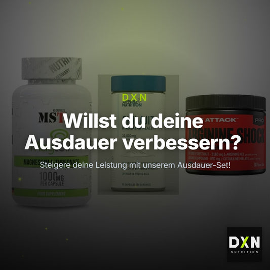 Ausdauer-Set: MST Magnesium + Applied Nutritio + Body Attack – Clean Showcase Plus