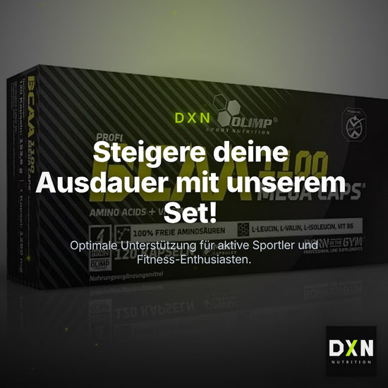 Ausdauer-Set: MST Magnesium + Olimp Vita-Min + Olimp BCAA Mega – Clean Showcase Plus