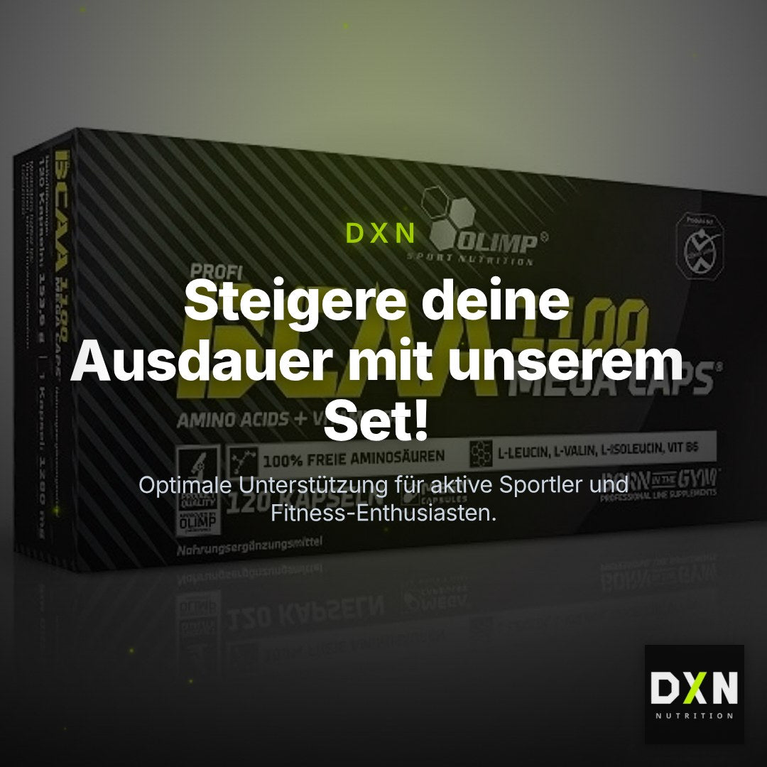 Ausdauer-Set: MST Magnesium + Olimp Vita-Min + Olimp BCAA Mega – Clean Showcase Plus