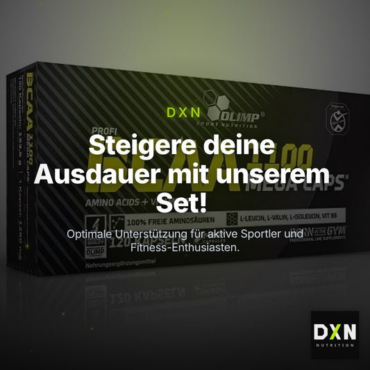 Ausdauer-Set: MST Magnesium + Olimp Vita-Min + Olimp BCAA Mega – Clean Showcase Plus