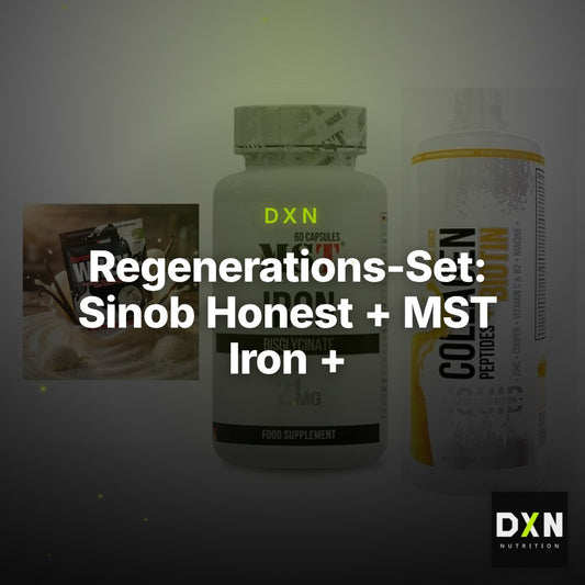 Regenerations-Set: Sinob Honest + MST Iron + MST Collagen – Clean Showcase Plus