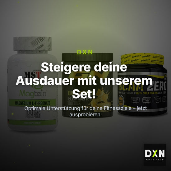 Ausdauer-Set: MST Magnesium + GN Base Powder + BioTech BCAA – Clean Showcase Plus