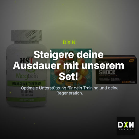 Ausdauer-Set: MST Magnesium + Body Attack Sports + 1 weitere – Clean Showcase Plus