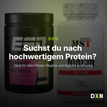 Basis-Set: ESN Designer Whey + MST Niacin – Clean Showcase Plus
