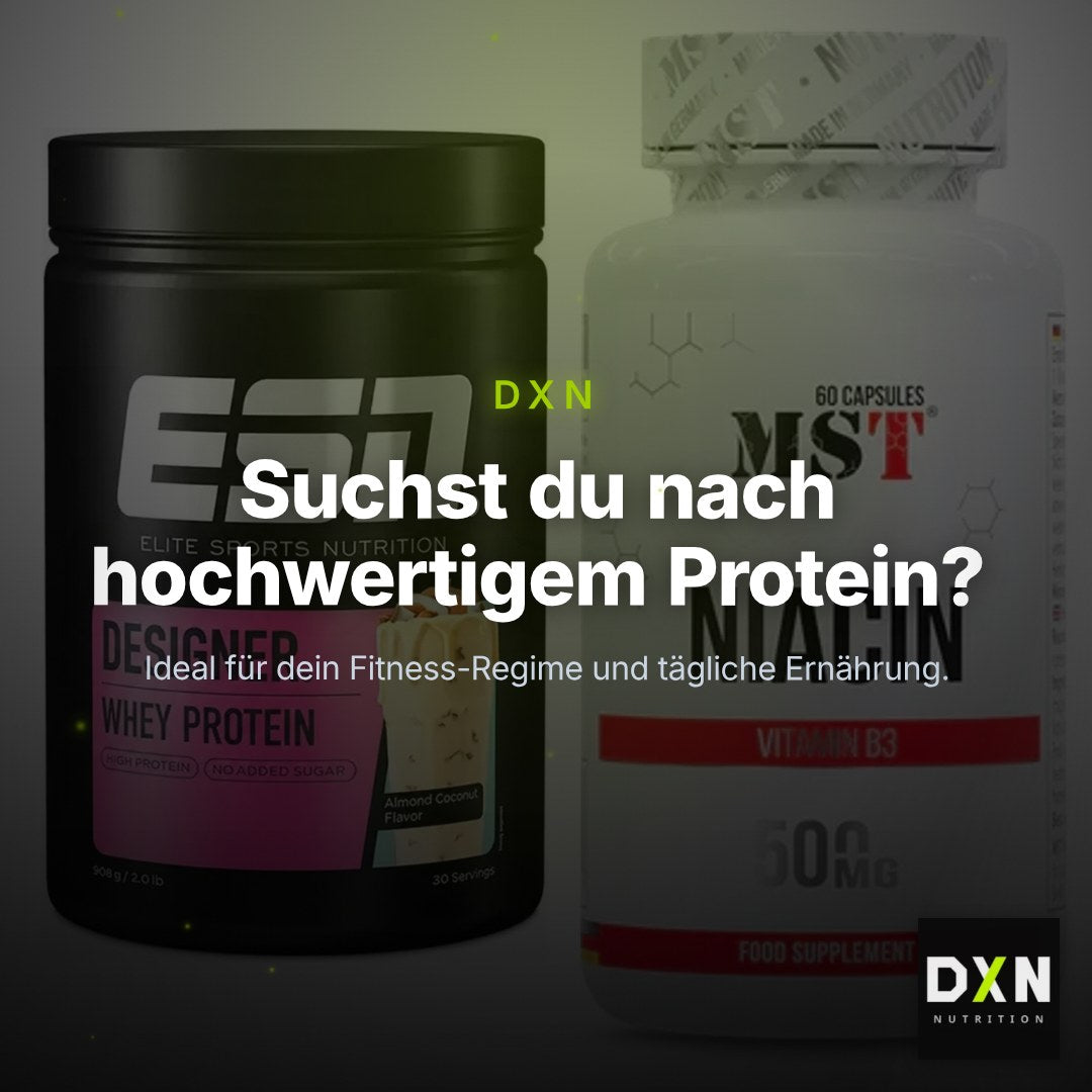 Basis-Set: ESN Designer Whey + MST Niacin – Clean Showcase Plus