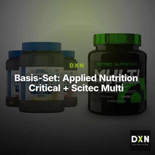 Basis-Set: Applied Nutrition Critical + Scitec Multi Pro Plus 30 – Clean Showcase Plus