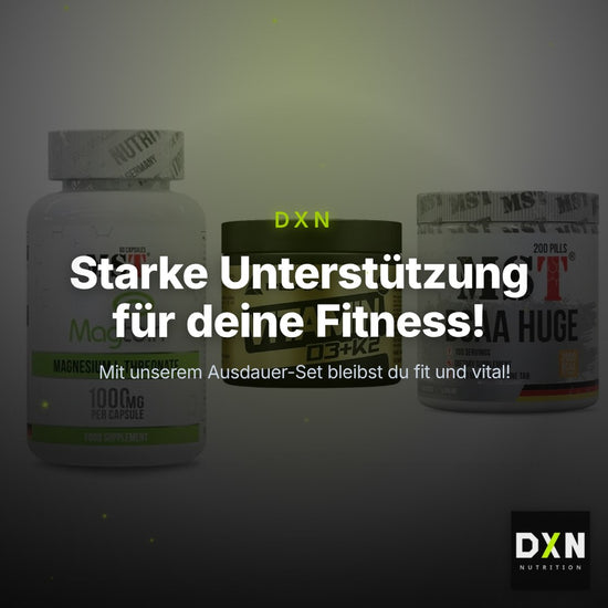 Ausdauer-Set: MST Magnesium + Peak Vitamin + MST BCAA Huge – Clean Showcase Plus