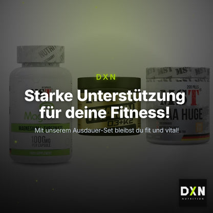 Ausdauer-Set: MST Magnesium + Peak Vitamin + MST BCAA Huge – Clean Showcase Plus