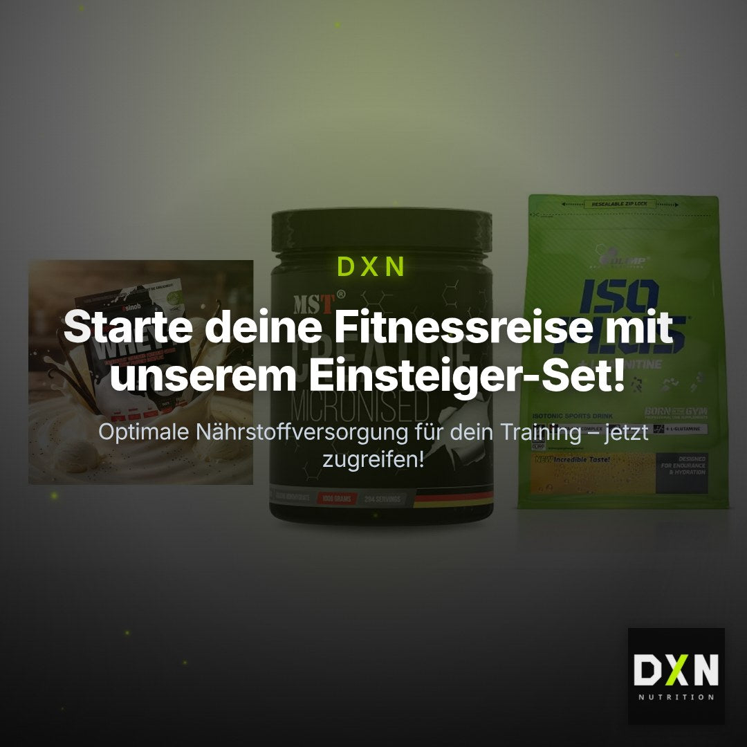 Einsteiger-Set: Sinob Honest + MST Creatin + Olimp Iso Plus – Clean Showcase Plus