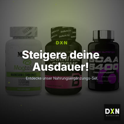 Ausdauer-Set: MST Magnesium + BioTech L-Carnit + Scitec BCAA 6400 – Clean Showcase Plus