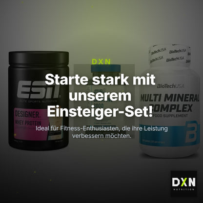 Einsteiger-Set: ESN Designer + Applied Nutritio + BioTech Multi – Clean Showcase Plus