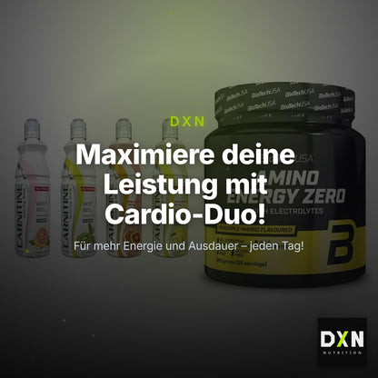 Cardio-Duo: Nutrend Activity + BioTech Amino Energy Zero – Clean Showcase Plus