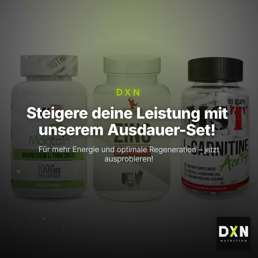 Ausdauer-Set: MST Magnesium + #GYMJUICE ZINC + MST L-Carnitine – Clean Showcase Plus