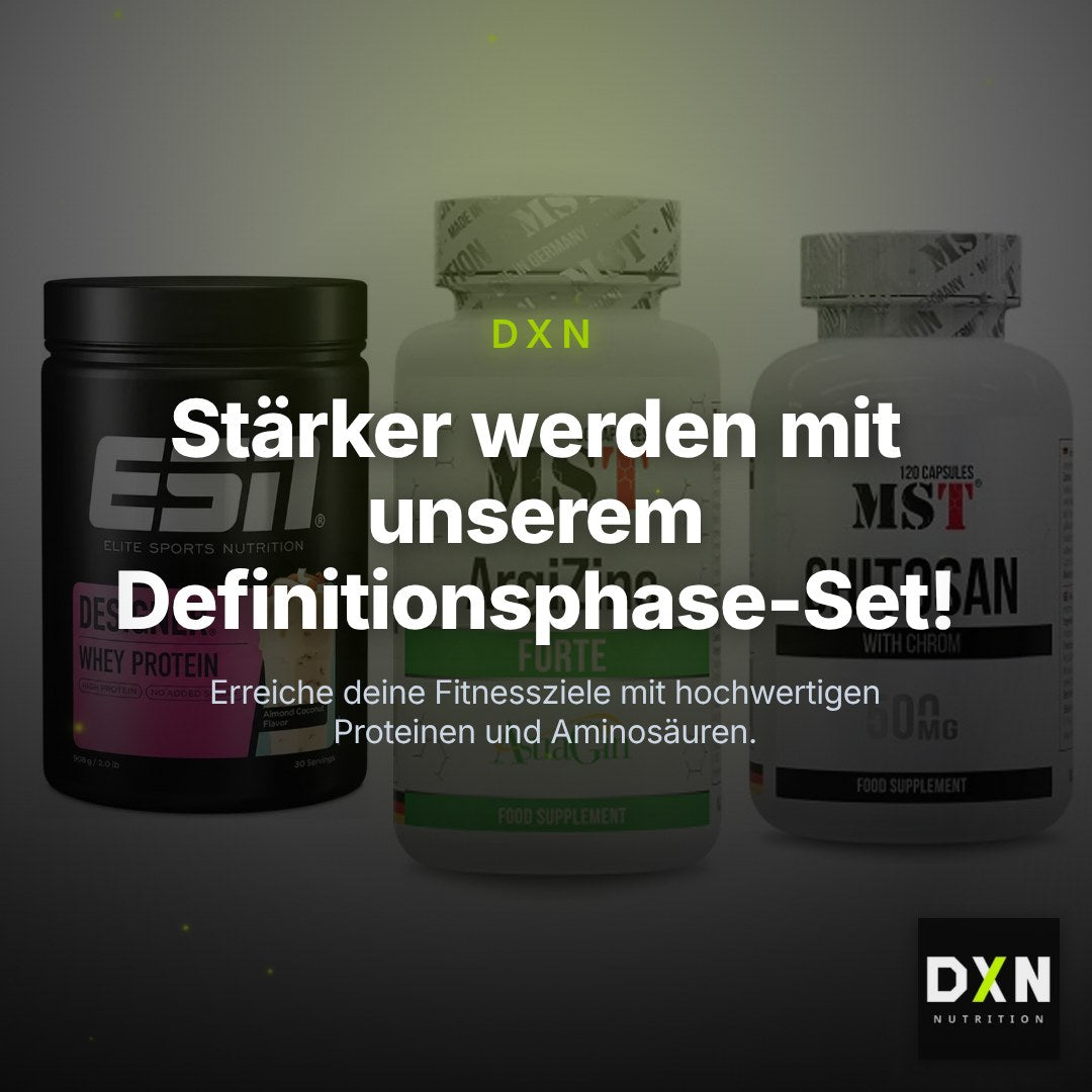Definitionsphase-Set: ESN Designer + MST ArgiZinc + MST Chitosan – Clean Showcase Plus