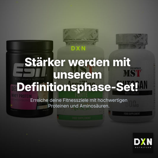 Definitionsphase-Set: ESN Designer + MST ArgiZinc + MST Chitosan – Clean Showcase Plus