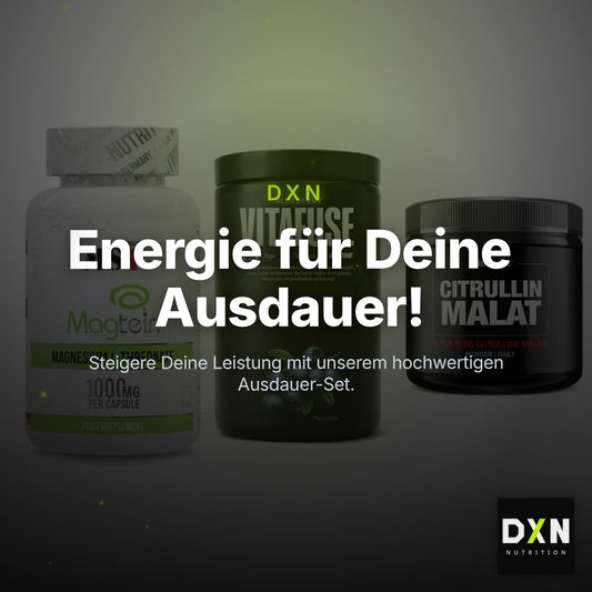 Ausdauer-Set: MST Magnesium + Big Zone Vitafus + Sinob Core – Clean Showcase Plus