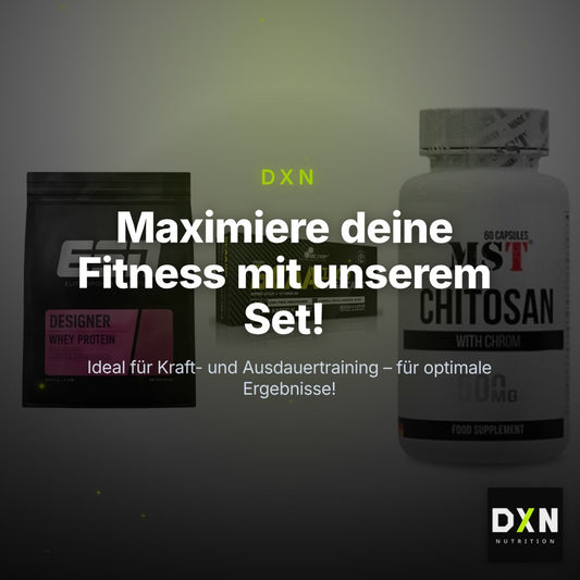 Definitionsphase-Set: ESN Designer + Olimp BCAA + MST Chitosan – Clean Showcase Plus