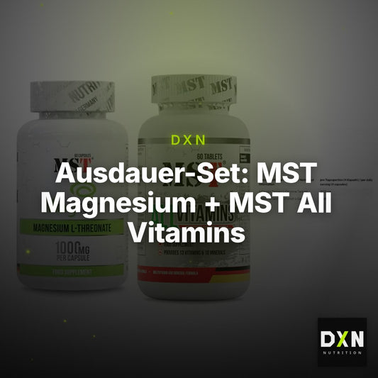 Ausdauer-Set: MST Magnesium + MST All Vitamins + INLEAD L-Carniti – Clean Showcase Plus