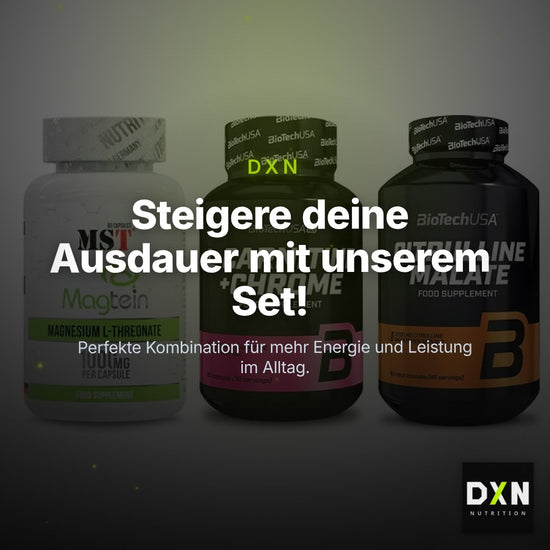 Ausdauer-Set: MST Magnesium + BioTech L-Carnit + BioTech Citrulli – Clean Showcase Plus