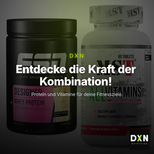 Basis-Set: ESN Designer Whey + MST All Vitamins 60 Pillen – Clean Showcase Plus