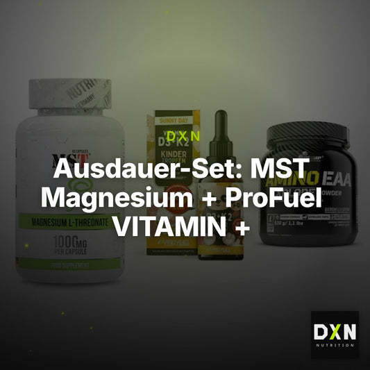 Ausdauer-Set: MST Magnesium + ProFuel VITAMIN + Olimp Amino EAA – Clean Showcase Plus