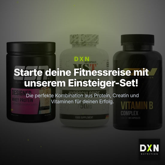 Einsteiger-Set: ESN Designer + MST Creatine HCL + GN Vitamin – Clean Showcase Plus