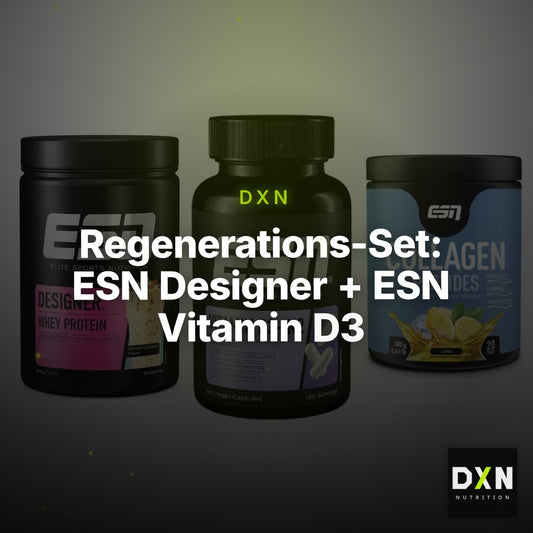 Regenerations-Set: ESN Designer + ESN Vitamin D3 + ESN Collagen – Clean Showcase Plus