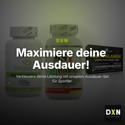 Ausdauer-Set: MST Magnesium + MST All Vitamins + Olimp Beta-Alani – Clean Showcase Plus