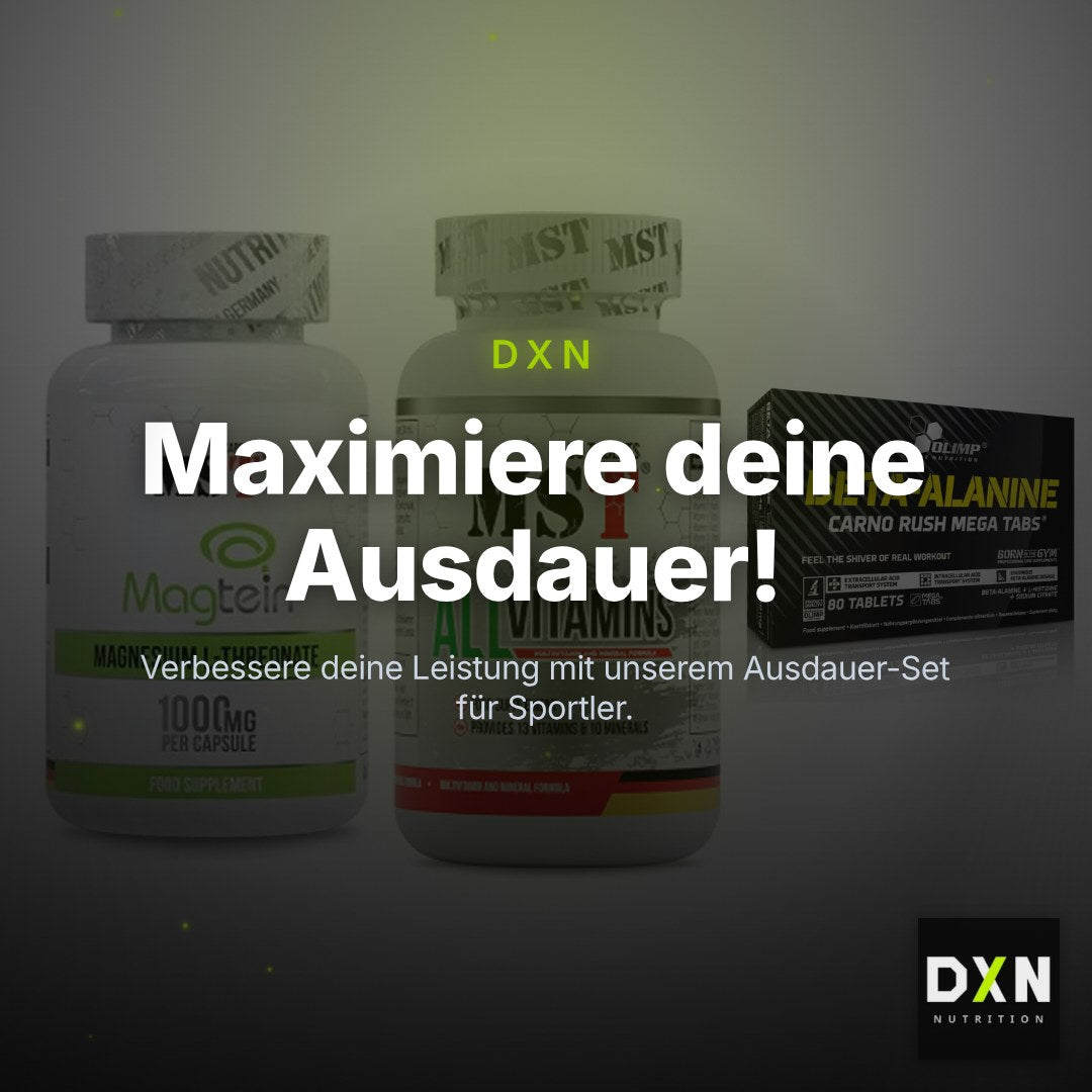 Ausdauer-Set: MST Magnesium + MST All Vitamins + Olimp Beta-Alani – Clean Showcase Plus
