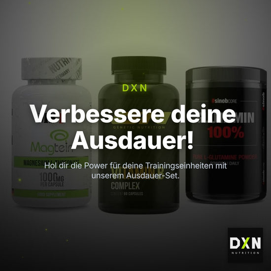 Ausdauer-Set: MST Magnesium + GN Vitamin + Sinob Core – Clean Showcase Plus