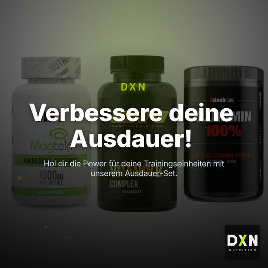 Ausdauer-Set: MST Magnesium + GN Vitamin + Sinob Core – Clean Showcase Plus