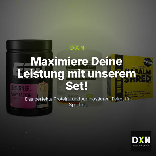 Definitionsphase-Set: ESN Designer + MST Arginine + FA Nutrition – Clean Showcase Plus