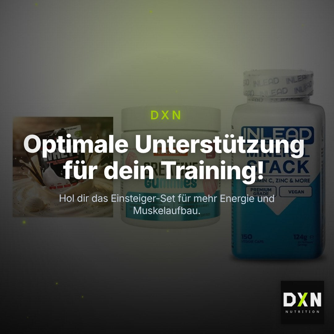 Einsteiger-Set: Sinob Honest + Nutrend Creatine + INLEAD Mineral – Clean Showcase Plus