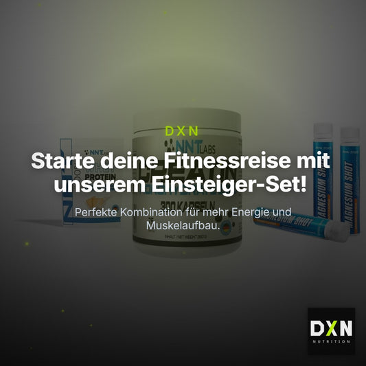Einsteiger-Set: NNT Whey + NNT Creatin 1000 + Body Attack – Clean Showcase Plus